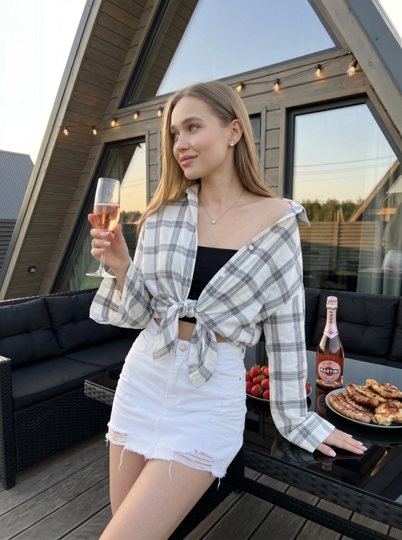 Ужин на террасе