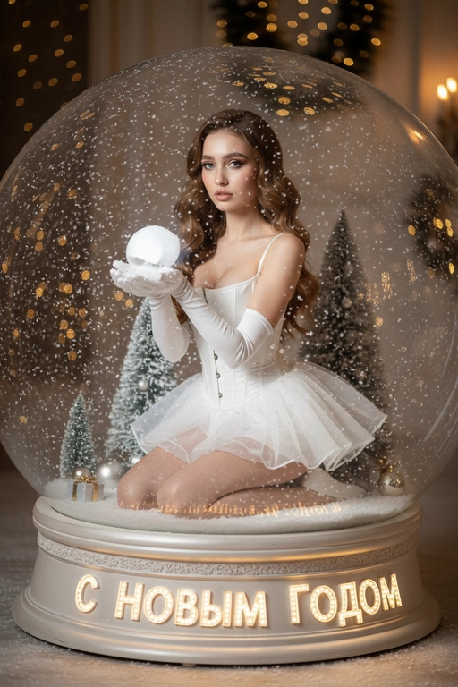 Внутри снежного шара