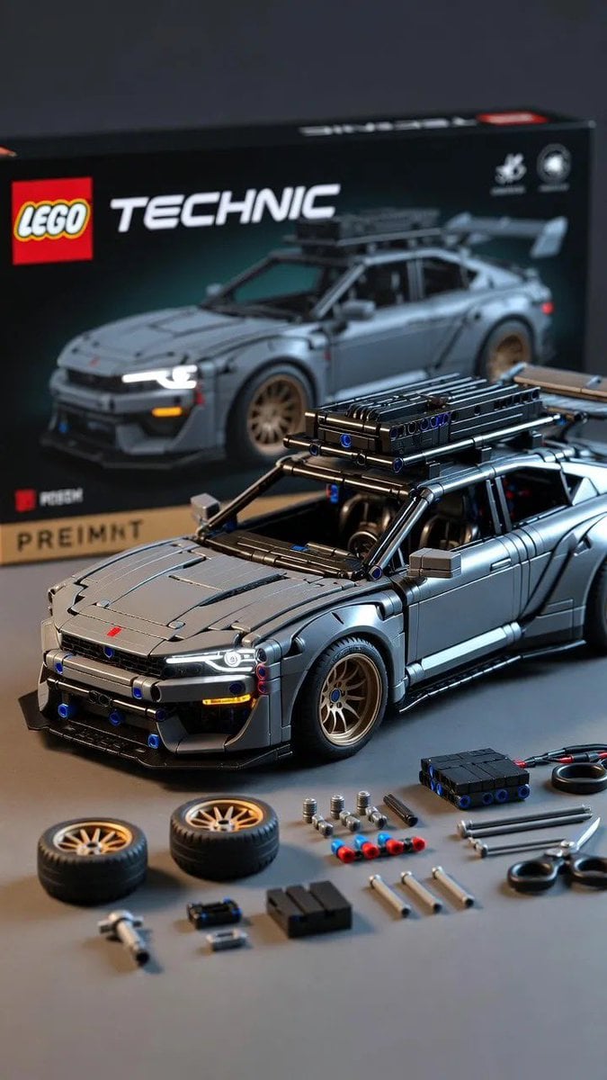 LEGO модель автомобиля