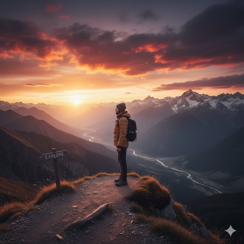 Портрет в профиль редакционный