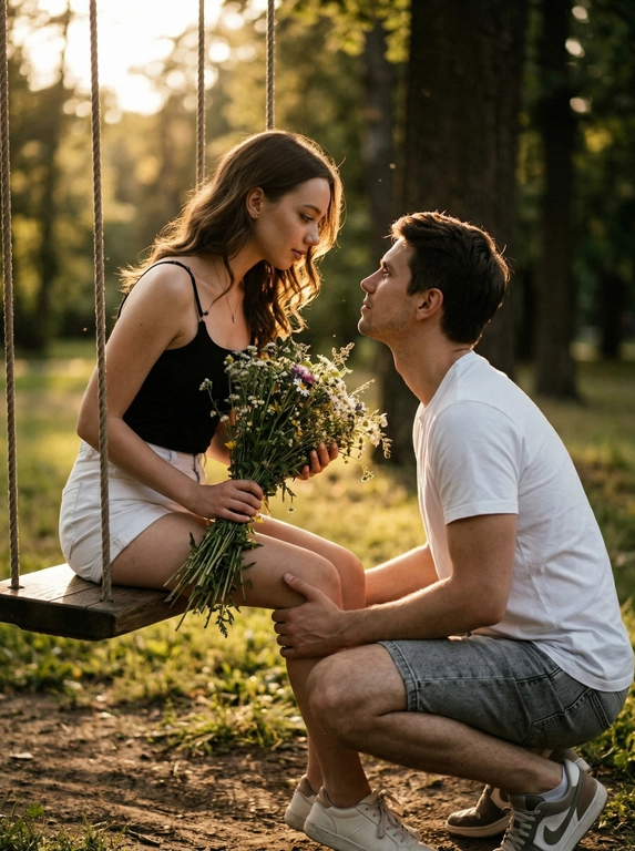 Качели для двоих